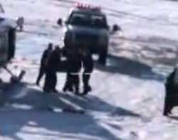 A group of officers braved ice cold waters over the weekend to save a pair of boaters who were kayaking in Jamaica Bay a day after the snowstorm. A group of officers braved ice cold waters over the weekend to save a pair of boaters who were kayaking in Jamaica Bay a day after the snowstorm.