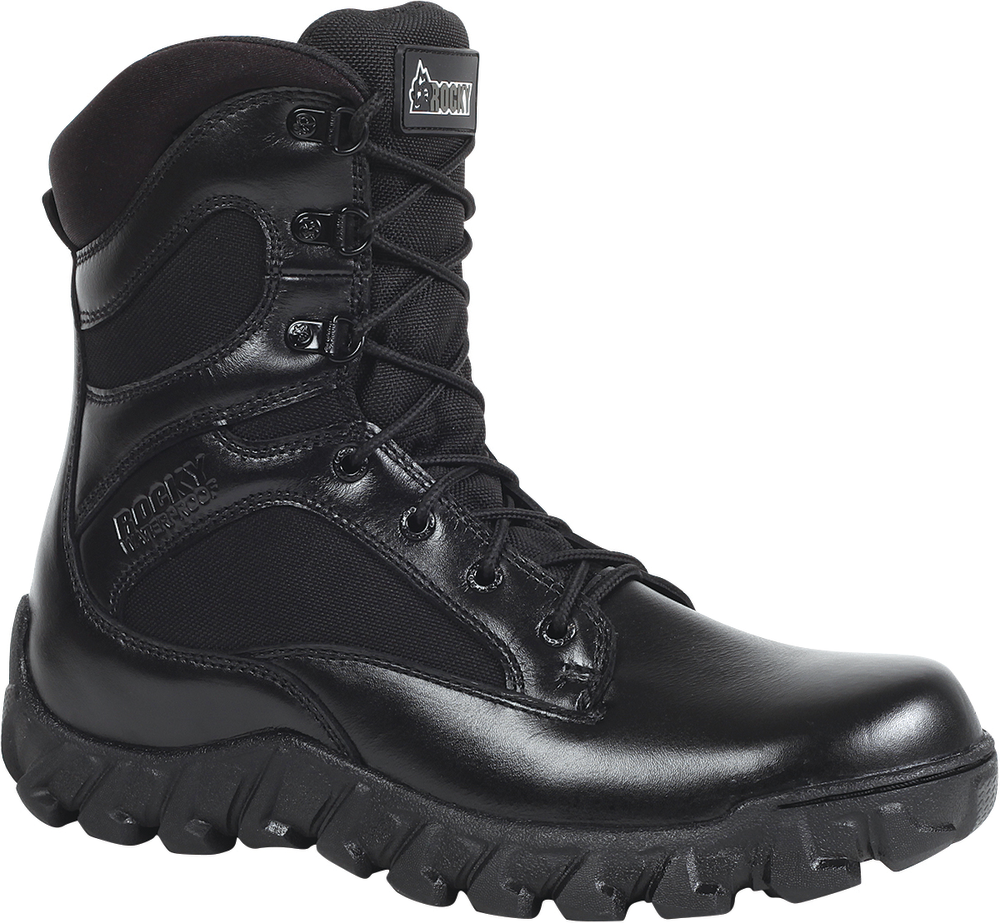 black rocky boots