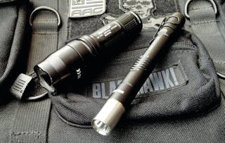 The SureFire Backup (left) and Brite-Strike Executive (right) and excellent candidates for an off-duty light.