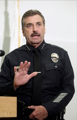 Los Angeles Police Chief Charlie Beck