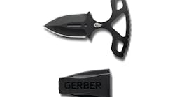 The Uppercut Punch Dagger shown out of sheath - which is easily attached to belt or boot. The Uppercut Punch Dagger shown out of sheath - which is easily attached to belt or boot.