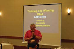 The infamous JD 'Buck' Savage teaching The Winning Mind. The infamous JD 'Buck' Savage teaching The Winning Mind.