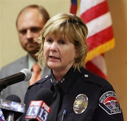 Acting police chief, Anita Schwemmer, announces that West Valley City Police Department is requesting an independent investigation by the FBI on April 3. Acting police chief, Anita Schwemmer, announces that West Valley City Police Department is requesting an independent investigation by the FBI on April 3.