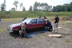 Carbine instructors run through two man scrambler drills Carbine instructors run through two man scrambler drills