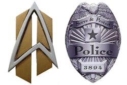 A badge from the future; a badge of today. Where will technological innovation and evolution take us? A badge from the future; a badge of today. Where will technological innovation and evolution take us?