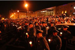 Officer.com will stream the 25th Annual Candlelight Vigil honoring officers who have paid the ultimate sacrifice tonight.
