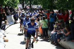 Nearly 1,700 members of the Police Unity Tour completed their trek to the National Law Enforcement Officers Memorial in Washington, D.C. on May 12. (National Law Enforcement Officers Memorial Fund)