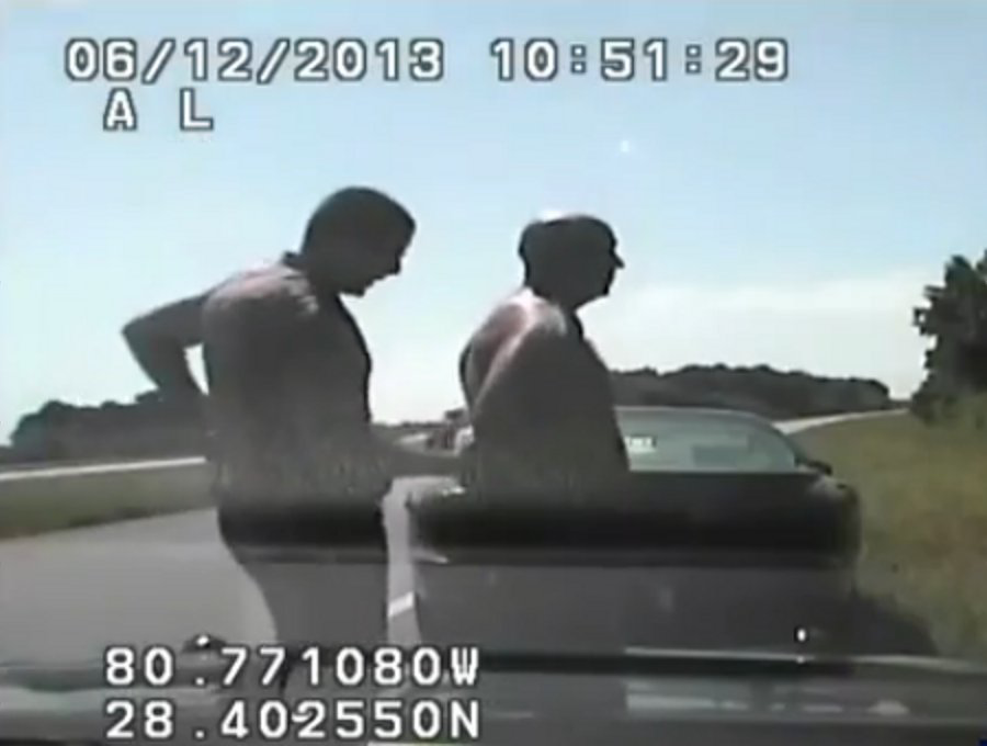 Trooper William Craig discovered the driver's identity after using a portable fingerprint scanner.