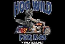 Proceeds from the second annual 'Hog Wild for K-9s' Charity Motorcycle Ride and BBQ will be used to provide bullet and stab protective vests for law enforcement dogs. Proceeds from the second annual 'Hog Wild for K-9s' Charity Motorcycle Ride and BBQ will be used to provide bullet and stab protective vests for law enforcement dogs.