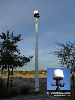 JETprotect Corporation is pleased to debut cSENTRY™, an automatic all-weather security and deterrence system for estates that have safe rooms. JETprotect Corporation is pleased to debut cSENTRY™, an automatic all-weather security and deterrence system for estates that have safe rooms.