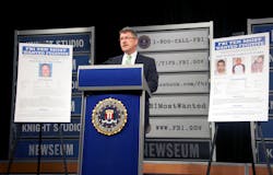 Ronald Hosko, Assistant Director of the Criminal Investigative Division, announces the new fugitives during a press conference at the Newseum in Washington, D.C. on June 17. Ronald Hosko, Assistant Director of the Criminal Investigative Division, announces the new fugitives during a press conference at the Newseum in Washington, D.C. on June 17.