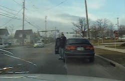 Dashcam video shows the subject firing 37 rounds at the officers.
