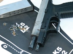 Accuracy was exceptional from a factory pistol such as this. Accuracy was exceptional from a factory pistol such as this.