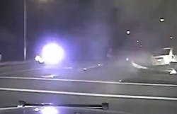Orange County Deputy Shayne Stiefel pulled a man from a burning car before it burst into flames.