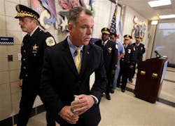 Chicago Police Superintendent Garry McCarthy speaks during a news conference on July 8 in Chicago.