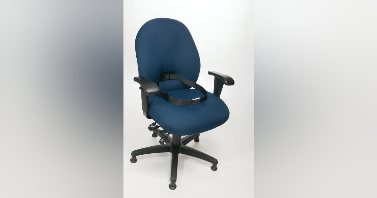 Custody Chair with Grip Locking Waist Belt | Officer