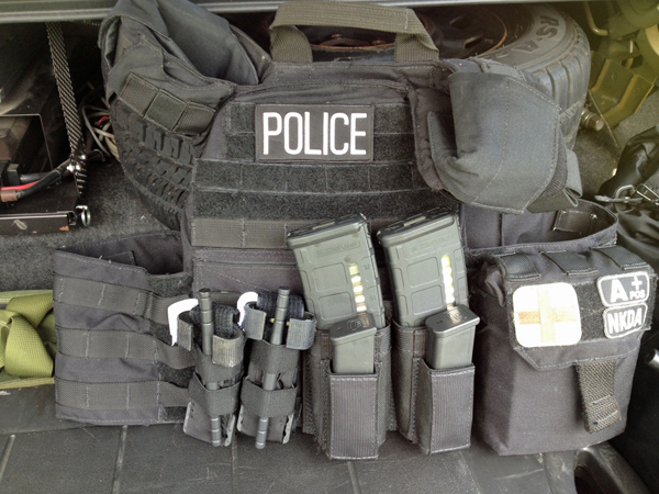 Hard Body Armor For Patrol | Officer