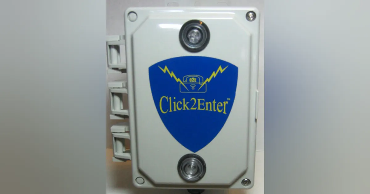 Click2enter System Click2Enter-I V4 Emergency Gate and Door Access Control System | Officer