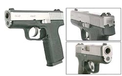 Light, comfortable & convenient, but still packing 7 rounds of .45ACP power. Light, comfortable & convenient, but still packing 7 rounds of .45ACP power.