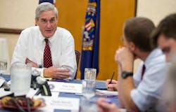Outgoing FBI director Robert Mueller speaks during an interview at FBI headquarters on Aug. 21 in Washington. Outgoing FBI director Robert Mueller speaks during an interview at FBI headquarters on Aug. 21 in Washington.
