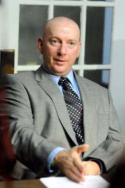 Gilberton Police Chief Mark Kessler speaks during a news conference in Frackville, Pa. Gilberton Police Chief Mark Kessler speaks during a news conference in Frackville, Pa.