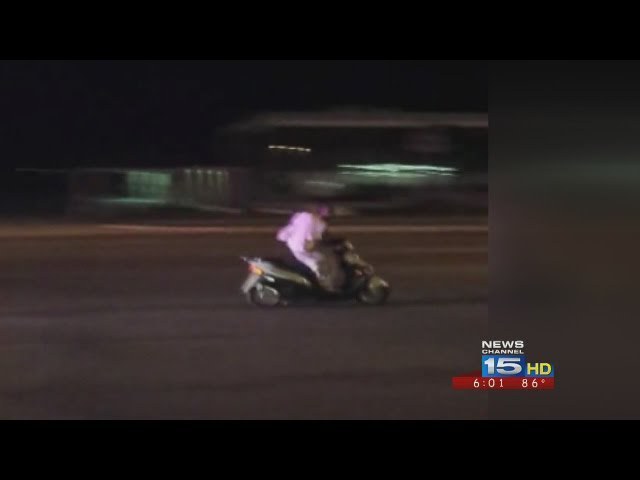 Video Shows Indiana Police Chase Moped | Officer