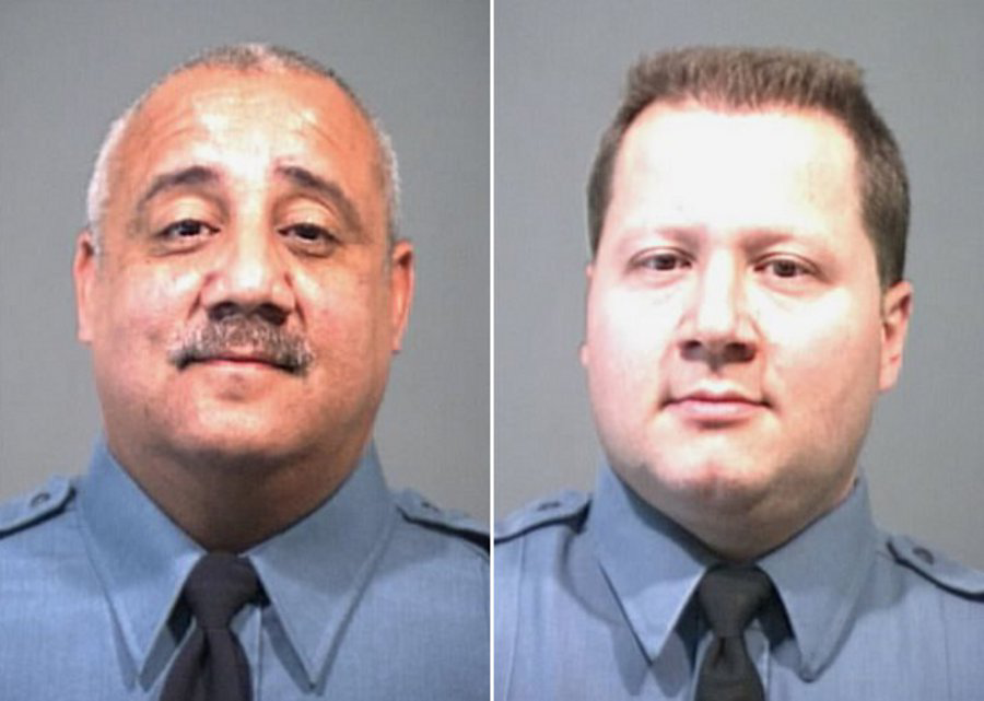 Trenton Detective Edgar Rios, left, and James Letts