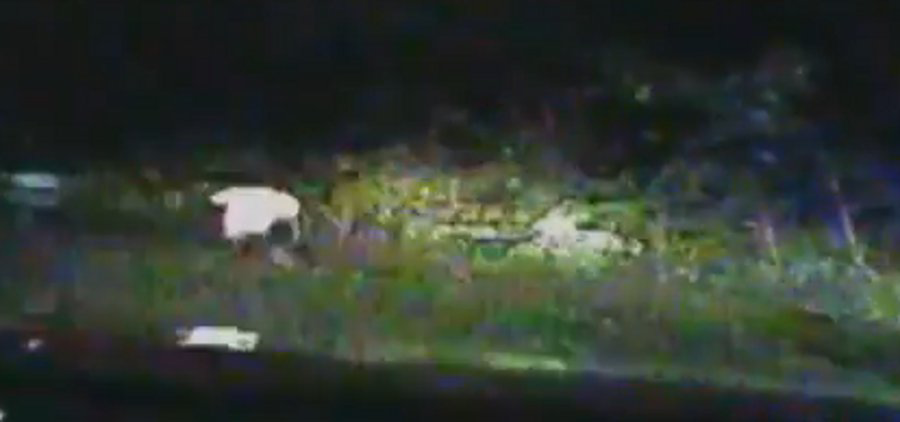 Suspect Marlon Brown died when he slipped while running from police May 8 and was pinned under the car.