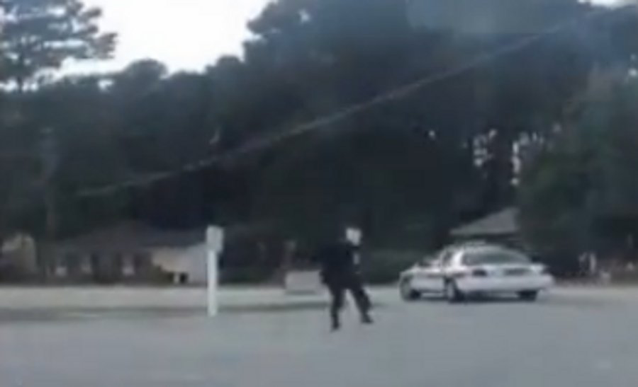 Fayetteville police officials say Ayana Kenyatta Taylor attacked an officer and stole his cruiser Monday.