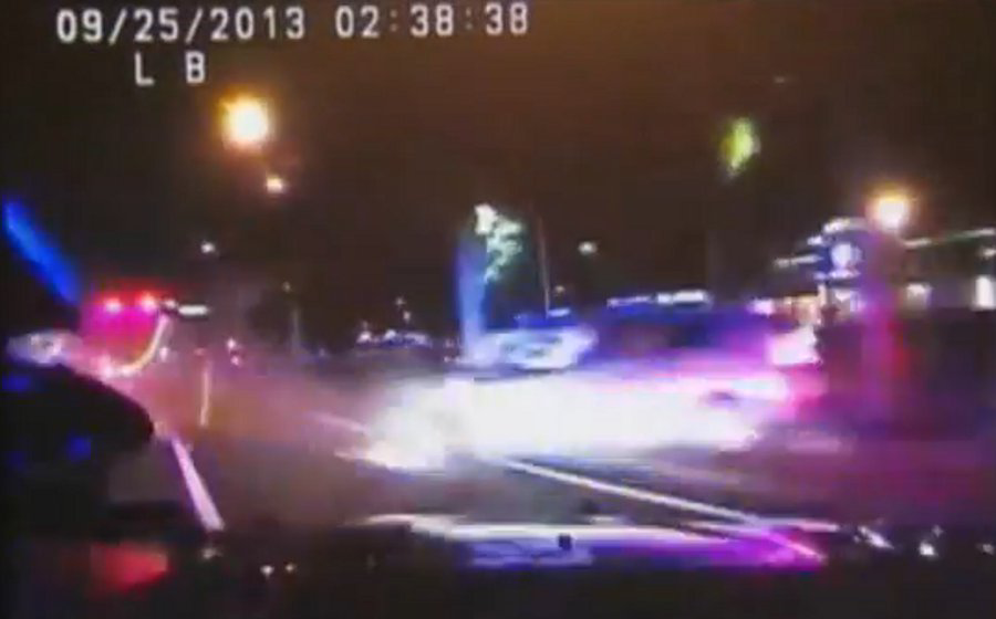 A 30-year-old Orlando man fleeing from a traffic stop crashed his Toyota Prius into a car on Sept. 25, critically injuring himself and seriously injuring his passenger and the driver of the other vehicle.