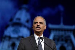 Attorney General Eric Holder speaks during the Annual International Association of Chiefs of Police Conference on Oct. 21 at the Pennsylvania Convention Center in Philadelphia. Attorney General Eric Holder speaks during the Annual International Association of Chiefs of Police Conference on Oct. 21 at the Pennsylvania Convention Center in Philadelphia.