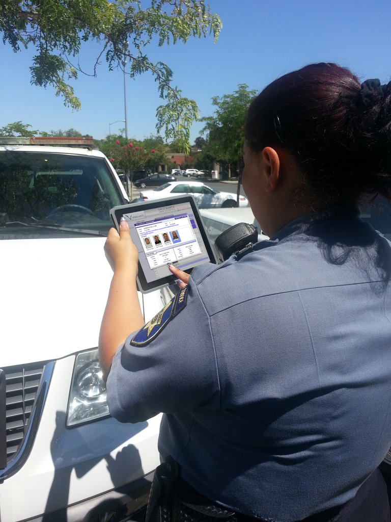 Officer With I Pad 2