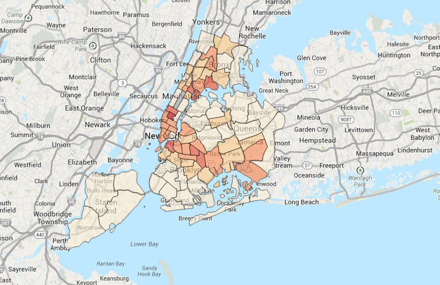 NYPD Releases New Interactive Crime Map  Officer