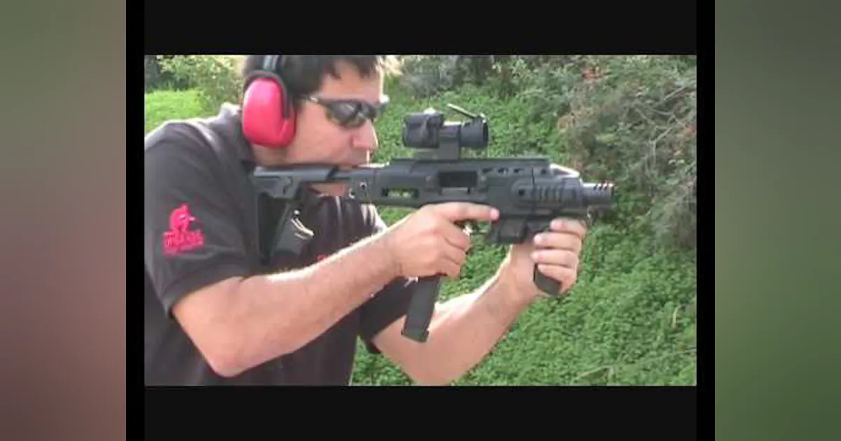 Cpl Roni CAA TACTICAL - #RONI - The pistol-carbine conversion | Officer