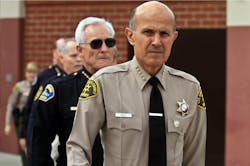 Los Angeles County Sheriff Lee Baca has thrown his support behind a proposal to set up an oversight commission for the Sheriff&apos;s Department.