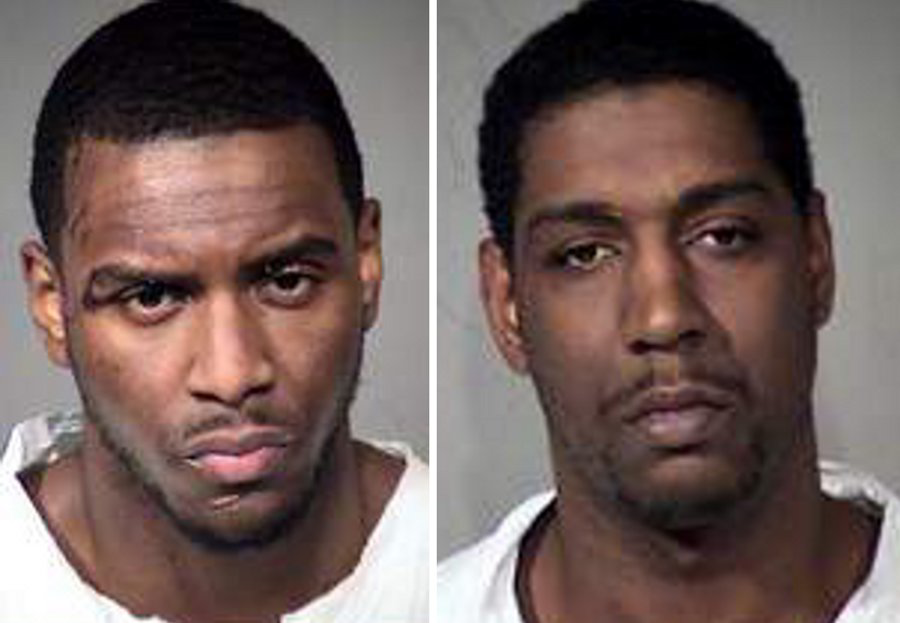 Roger Allen Sharp, left, and David Lee Murray Jr.