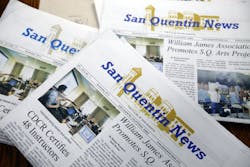 'San Quentin News' is one of the country's only inmate-produced publications. 'San Quentin News' is one of the country's only inmate-produced publications.