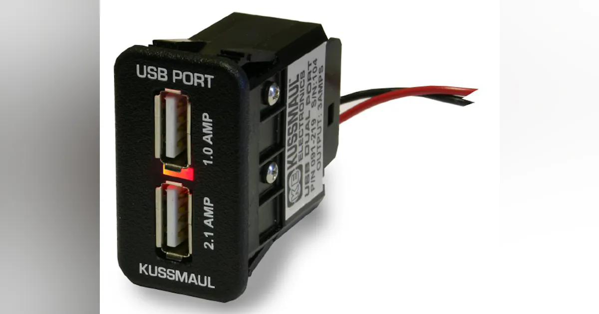 Dual USB Charging Port | Officer