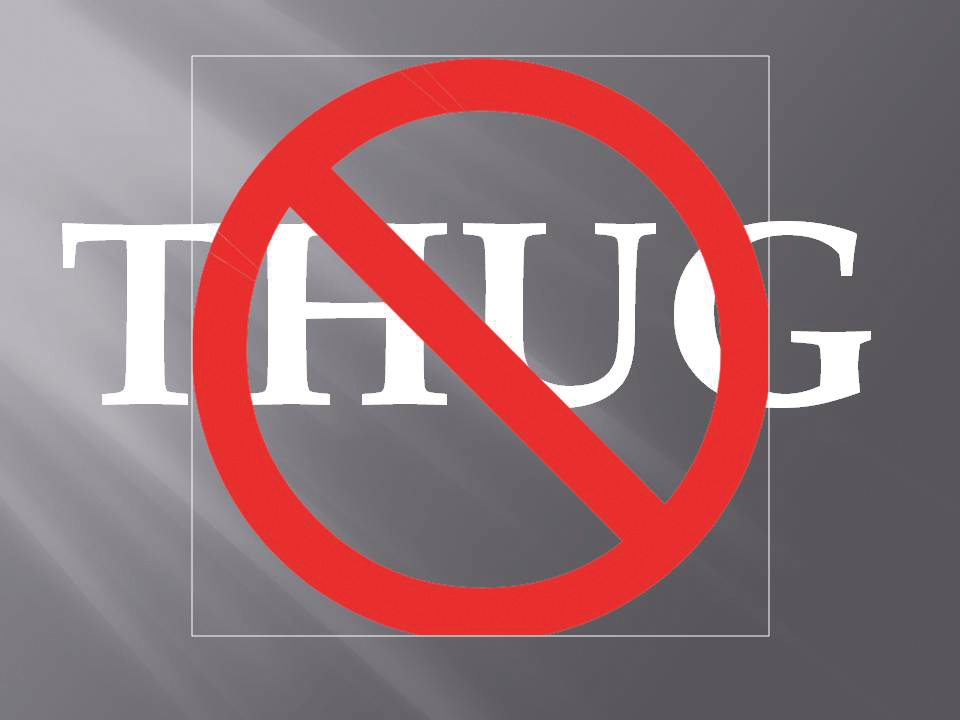 Is the word 'thug' racist?