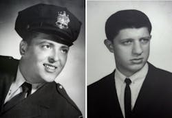 Sgt. Peter Voto, left, and Officer Gary Tedesco