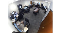 Analysts are seen working inside the New York State Police Forensic Video and Multimedia Services unit&apos;s newly renovated office.