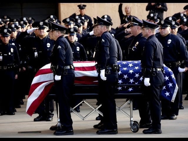 Services Held for Fallen LAPD Officer | Officer