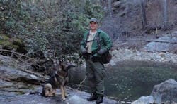 U.S. Forest Service Officer Jason Crisp and K-9 Maros U.S. Forest Service Officer Jason Crisp and K-9 Maros