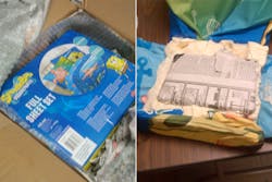 Authorities crushed a “sophisticated” drug ring that used SpongeBob bedding to conceal pounds of cocaine shipped through the US Postal Service from Puerto Rico to The Bronx. Authorities crushed a “sophisticated” drug ring that used SpongeBob bedding to conceal pounds of cocaine shipped through the US Postal Service from Puerto Rico to The Bronx.