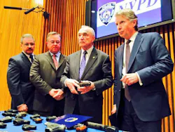 Undercover NYPD officers brought down two big-time gun traffickers in separate cases after the thugs sold them an arsenal of 39 illegal firearms in broad daylight. Undercover NYPD officers brought down two big-time gun traffickers in separate cases after the thugs sold them an arsenal of 39 illegal firearms in broad daylight.
