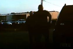 Fort Gibson Police Officer Brent Maddocks was stabbed with scissors during a traffic stop Tuesday night. Fort Gibson Police Officer Brent Maddocks was stabbed with scissors during a traffic stop Tuesday night.