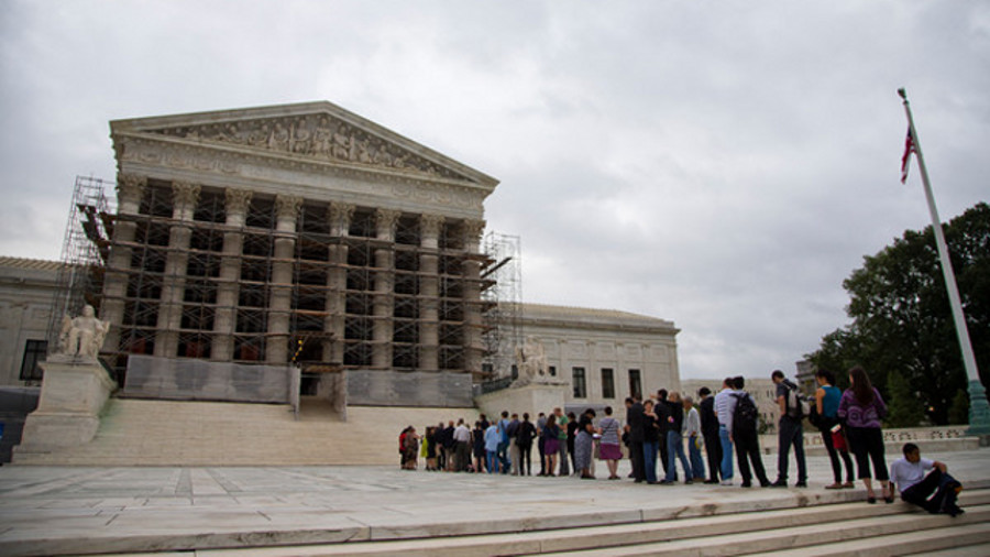 A divided U.S. Supreme Court ruled Tuesday that police can pull a driver over based on an anonymous tip that he had forced another motorist off the road -- evidence, the court said, that he might be drunk and dangerous.