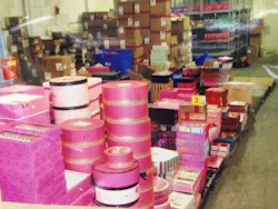 Police say a 7,600-square-foot warehouse near 8 Mile and Dequindre in Hazel Park served as the business hub for a sophisticated, multimillion-dollar theft ring that stole items from southeastern Michigan retailers and resold them on the Internet. Police say a 7,600-square-foot warehouse near 8 Mile and Dequindre in Hazel Park served as the business hub for a sophisticated, multimillion-dollar theft ring that stole items from southeastern Michigan retailers and resold them on the Internet.