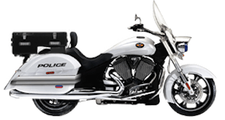 Victory Police Motorcycles Officer