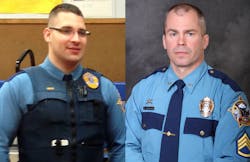 Trooper Gabriel 'Gabe' Rich, left, and Sgt. Patrick 'Scott' Johnson Trooper Gabriel 'Gabe' Rich, left, and Sgt. Patrick 'Scott' Johnson
